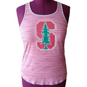 Under Armour Stanford Racerback Tank Top Muscle Tee Youth XL heather red gray
